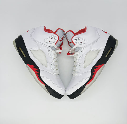 Jordan 5 Retro Fire Red Silver Tongue (2020)