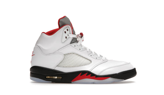 Jordan 5 Retro Fire Red Silver Tongue (2020)