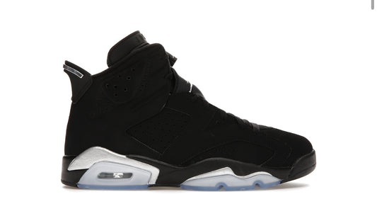 Jordan 6 Retro Chrome Metallic Silver